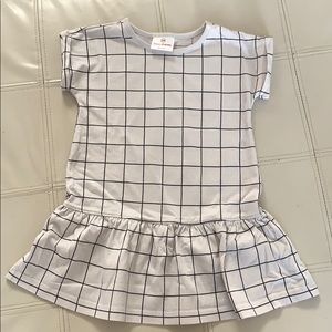 Hanna Andersson Lite Girl Grey Dress Sz 100